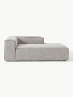Chaise longue hoekmodule Lennon van bouclé^Westwing Collection New