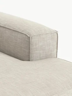Chaise longue hoekmodule Lennon van linnenmix^Westwing Collection Online