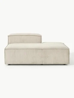 Chaise longue module Lennon van corduroy^Westwing Collection Best