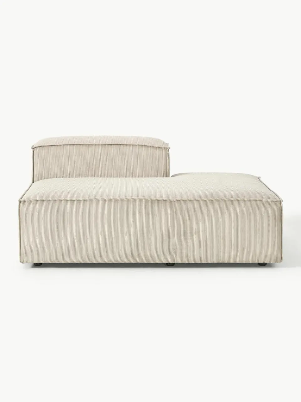 Chaise longue module Lennon van corduroy^Westwing Collection Best