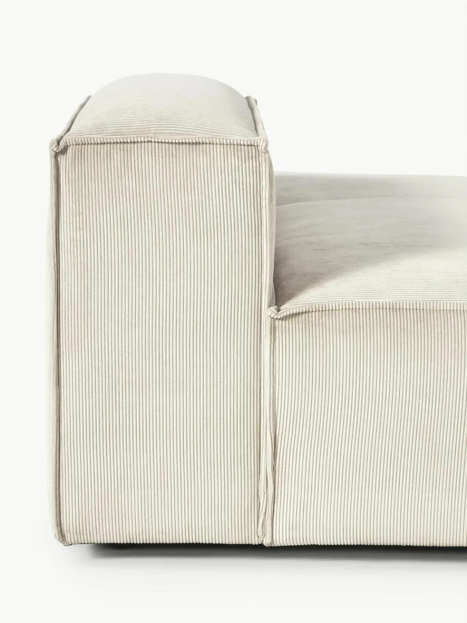 Chaise longue module Lennon van corduroy^Westwing Collection Best