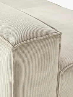 Chaise longue module Lennon van corduroy^Westwing Collection Best