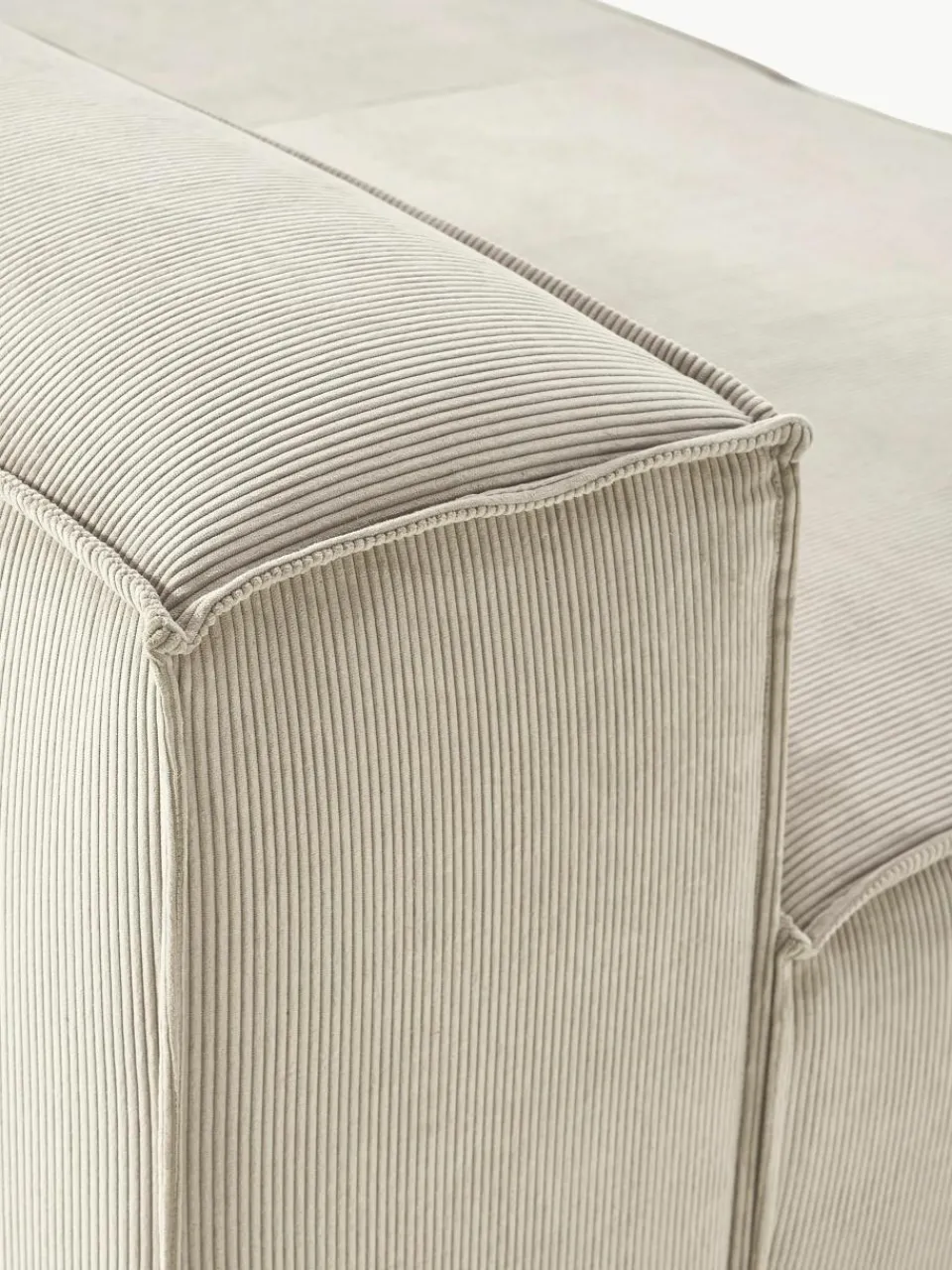 Chaise longue module Lennon van corduroy^Westwing Collection Best