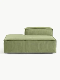 Chaise longue module Lennon van corduroy^Westwing Collection New