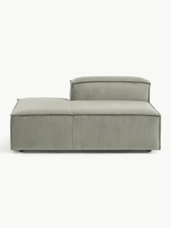 Chaise longue module Lennon van corduroy^Westwing Collection Best