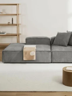 Chaise longue module Lennon van corduroy^Westwing Collection Best