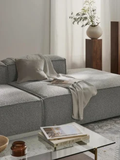 Chaise longue module Lennon van bouclé^Westwing Collection Outlet