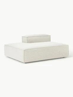 Chaise longue module Lennon van bouclé^Westwing Collection Fashion