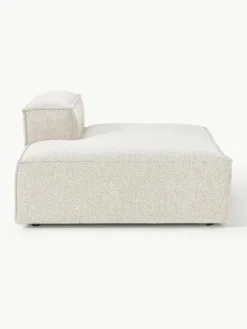 Chaise longue module Lennon van bouclé^Westwing Collection Fashion