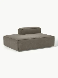 Chaise longue module Lennon uit bouclé^Westwing Collection Sale