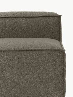 Chaise longue module Lennon uit bouclé^Westwing Collection Sale