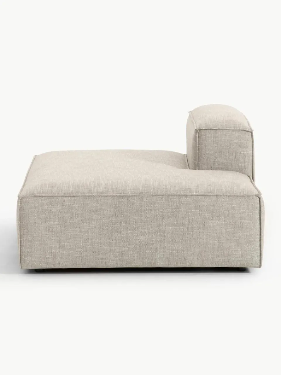 Chaise longue module Lennon van linnenmix^Westwing Collection New