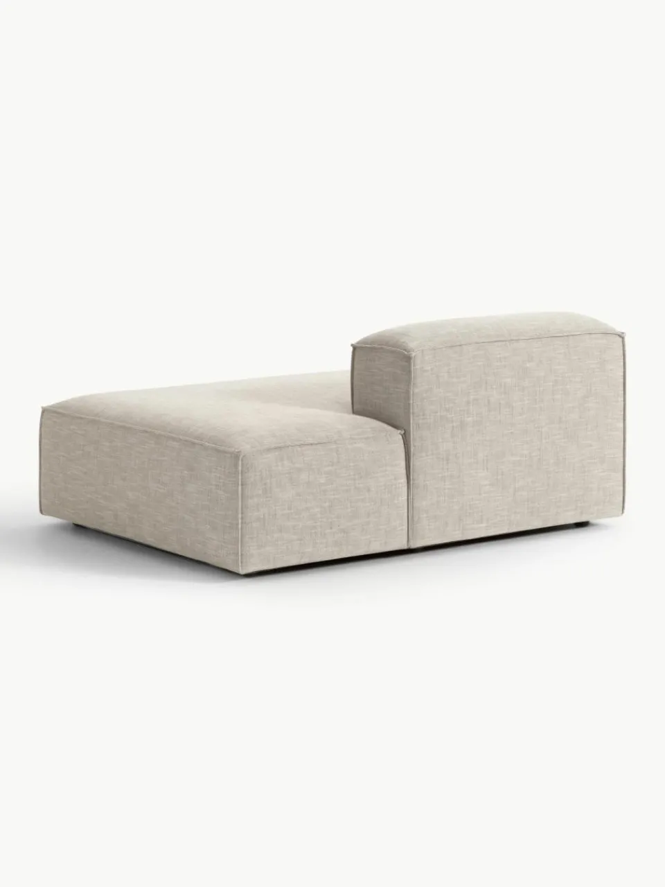 Chaise longue module Lennon van linnenmix^Westwing Collection New