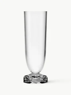 Champagneglas Jellies met structuurpatroon, 4 stuks^Kartell Online