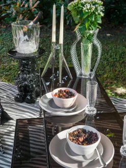 Champagneglas Jellies met structuurpatroon, 4 stuks^Kartell Online