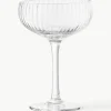 Champagneglazen Astrid met groefstructuur, 6 stuks^Bloomingville Discount