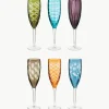 Champagneglazen Cuttings, set van 6^Pols Potten Sale