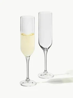 Champagneglazen Eleia, 4 stuks^Westwing Collection Outlet