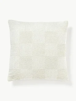 Chenille kussenhoes Keeley^Westwing Collection Outlet