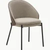 Chenille-gestoffeerde stoel Eamy^Westwing New