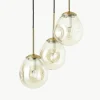 Cluster hanglamp Amora van glas^Westwing Collection New