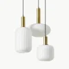 Cluster hanglamp Candela van opaalglas^Westwing Collection Fashion