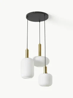 Cluster hanglamp Candela van opaalglas^Westwing Collection Fashion