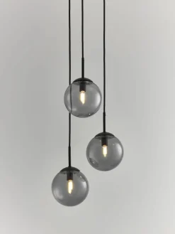Cluster hanglamp Edie van rookglas^Westwing Collection Outlet