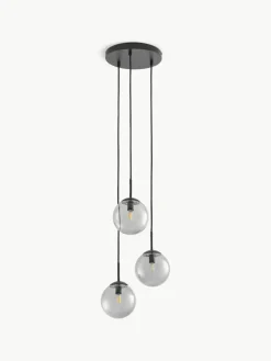 Cluster hanglamp Edie van rookglas^Westwing Collection Outlet