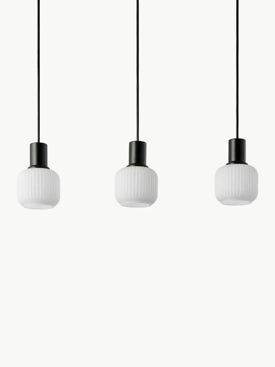 Cluster hanglamp Milford Mini van mondgeblazen opaalglas^Westwing Sale