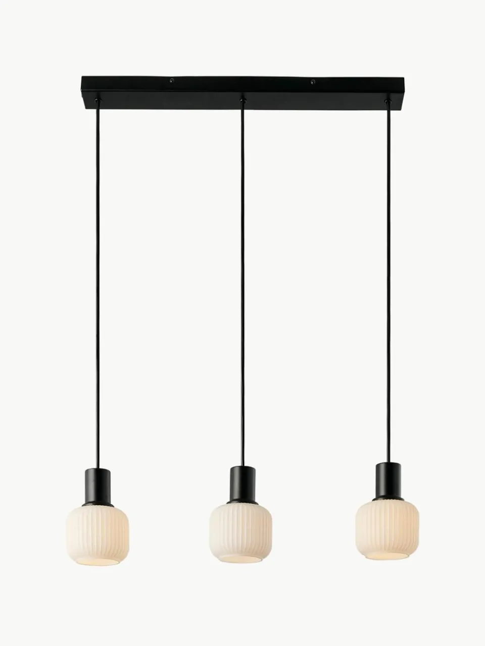 Cluster hanglamp Milford Mini van mondgeblazen opaalglas^Westwing Sale
