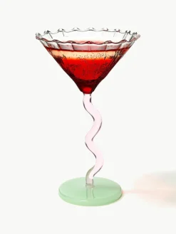 Cocktailglazen Curve uit borosilicaatglas, 2 stuks^&k Amsterdam New