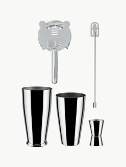 Cocktailset Lunar Eclipse van edelstaal, set van 5^ALESSI Clearance