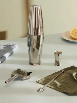 Cocktailset Lunar Eclipse van edelstaal, set van 5^ALESSI Clearance