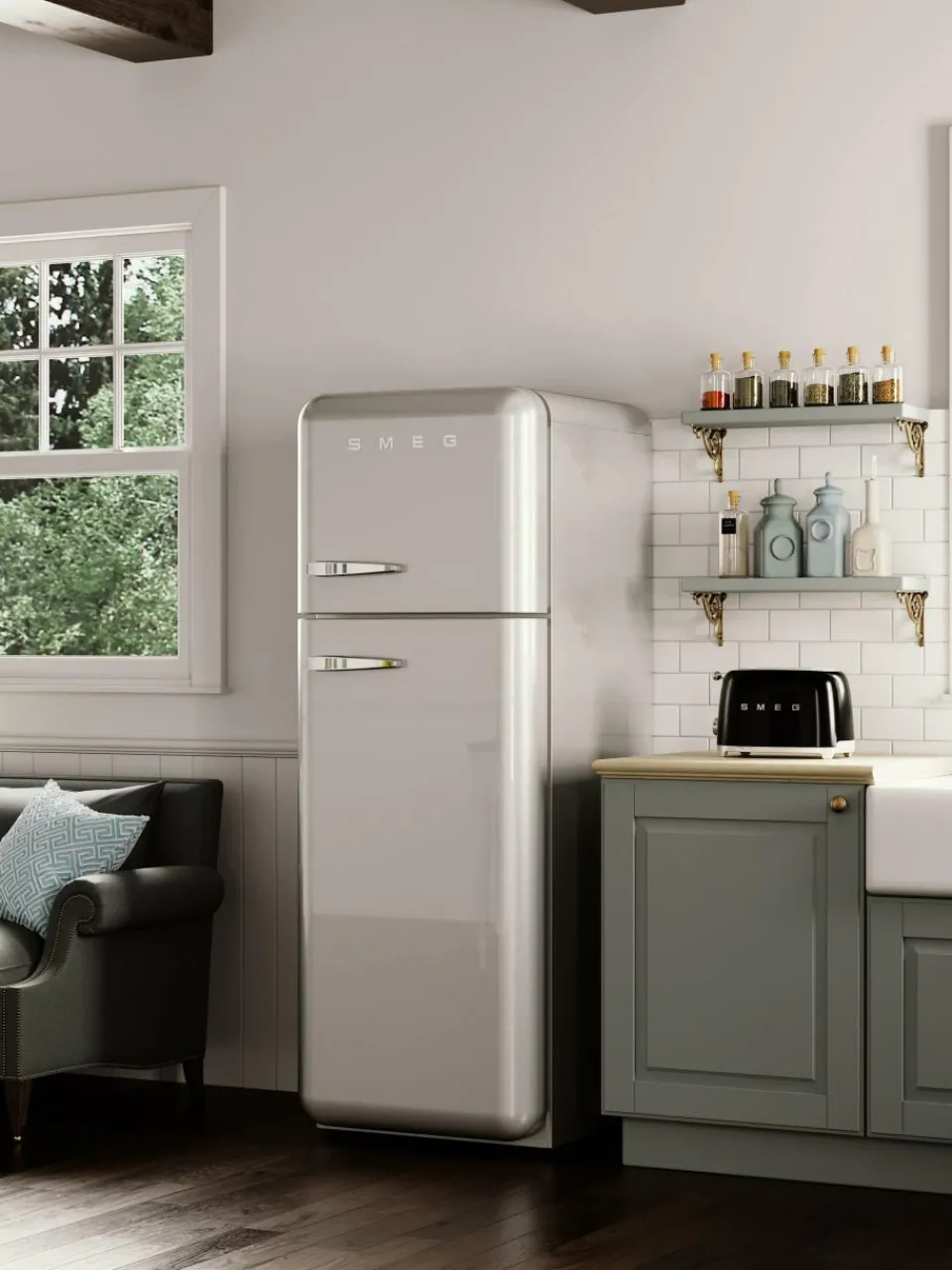 Compacte broodrooster 50's Style^Smeg Best