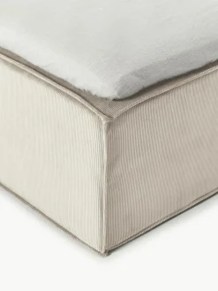 Corduroy boxspring bed Lennon^Westwing Collection Discount