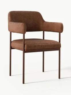 Corduroy fauteuil Zoe^Westwing Collection Fashion