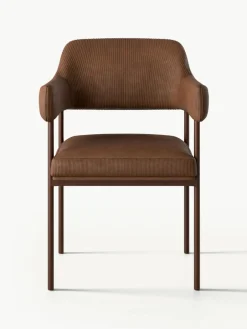 Corduroy fauteuil Zoe^Westwing Collection Fashion