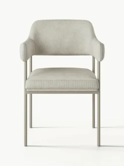 Corduroy fauteuil Zoe^Westwing Collection Sale