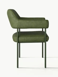 Corduroy fauteuil Zoe^Westwing Collection New