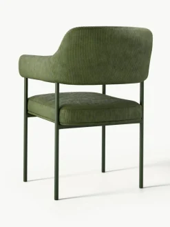 Corduroy fauteuil Zoe^Westwing Collection New