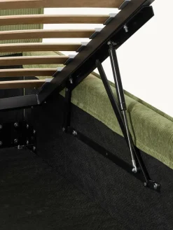 Corduroy gestoffeerd bed Dream met opbergruimte^Westwing Collection Online