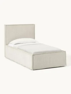Corduroy gestoffeerd bed Dream^Westwing Collection Sale