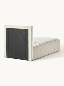 Corduroy gestoffeerd bed Dream met opbergruimte^Westwing Collection Clearance