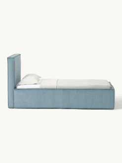 Corduroy gestoffeerd bed Dream^Westwing Collection Sale