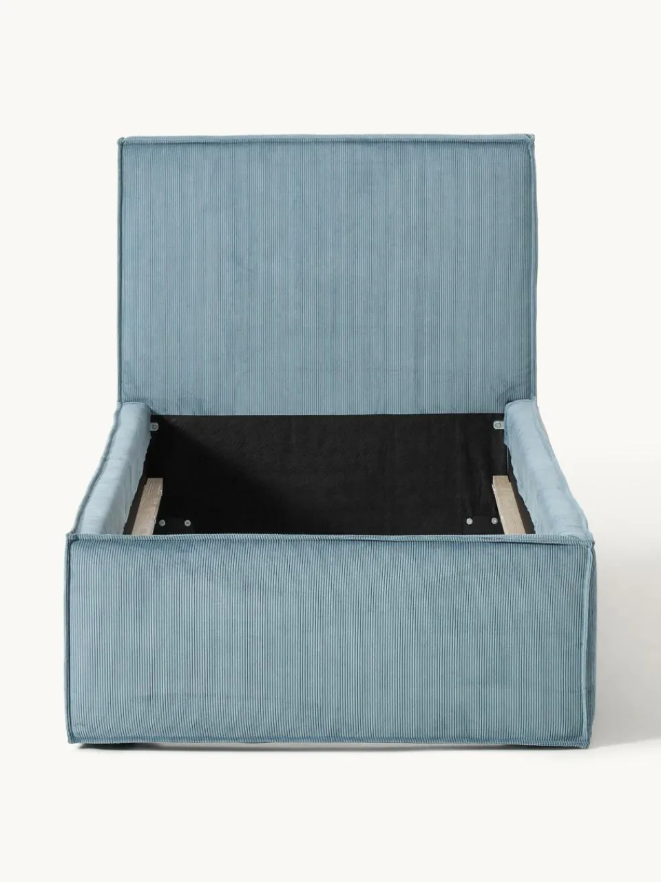Corduroy gestoffeerd bed Dream^Westwing Collection Sale