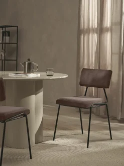 Corduroy gestoffeerde stoelen Mats, 2 stuks^Westwing Collection Outlet