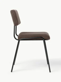 Corduroy gestoffeerde stoelen Mats, 2 stuks^Westwing Collection Outlet