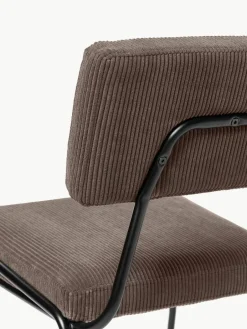 Corduroy gestoffeerde stoelen Mats, 2 stuks^Westwing Collection Outlet