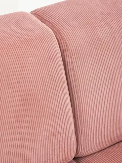 Corduroy hoekbank Melva (3-zits)^Westwing Collection New